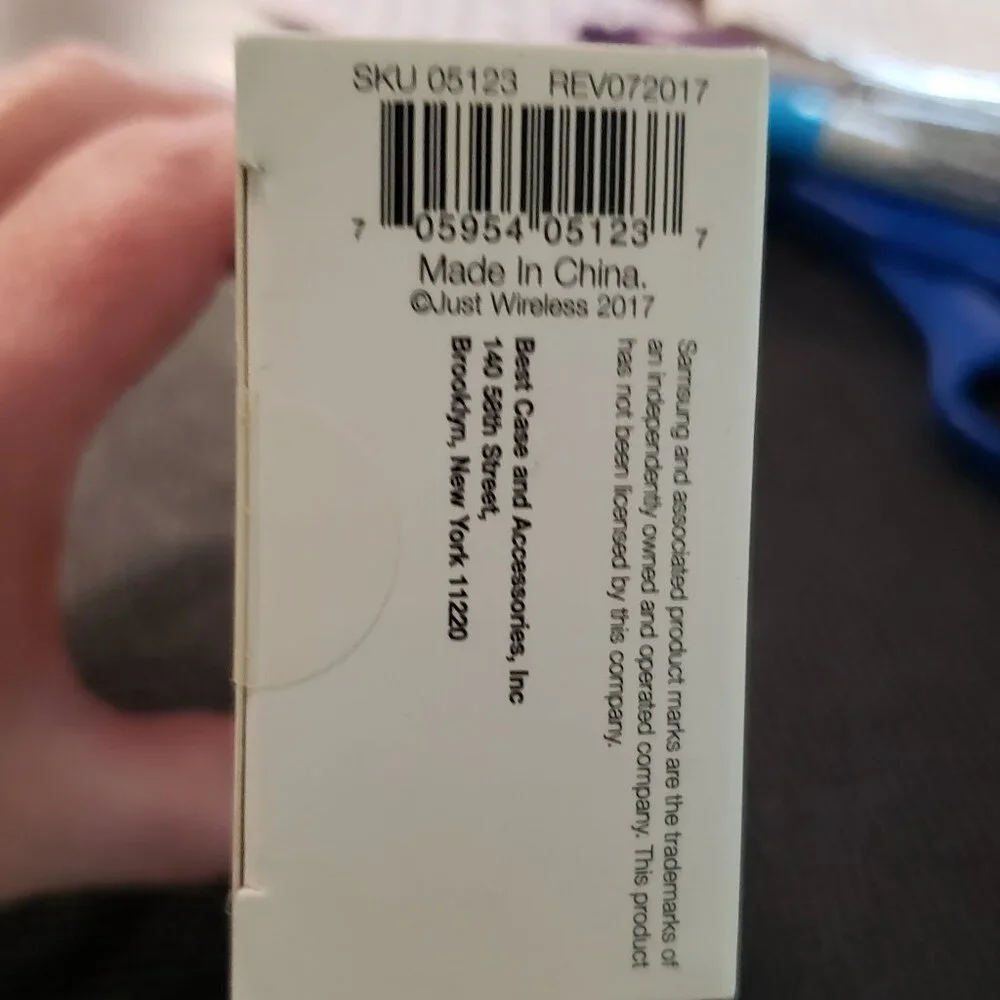 NWT Just Wireless 6 ft. Cable for Samsung Type B 3.0